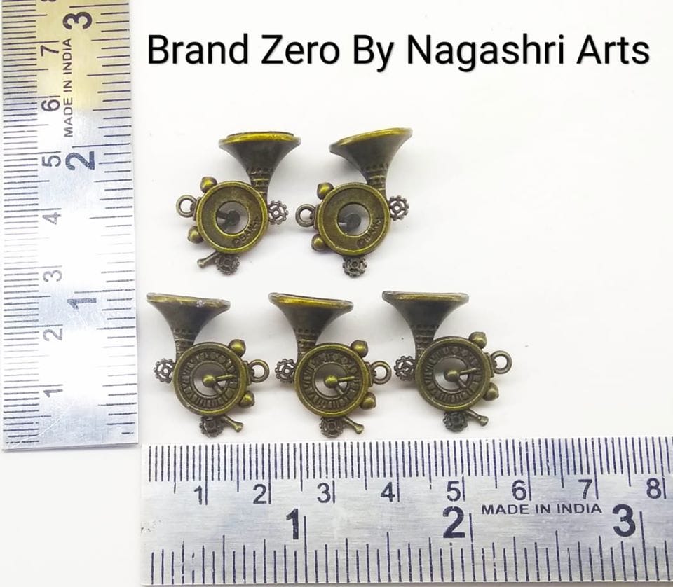 Brand Zero Beegle  Metal charms - Pack of 5 pcs