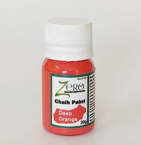 Brand Zero Chalk Paint - Deep Orange