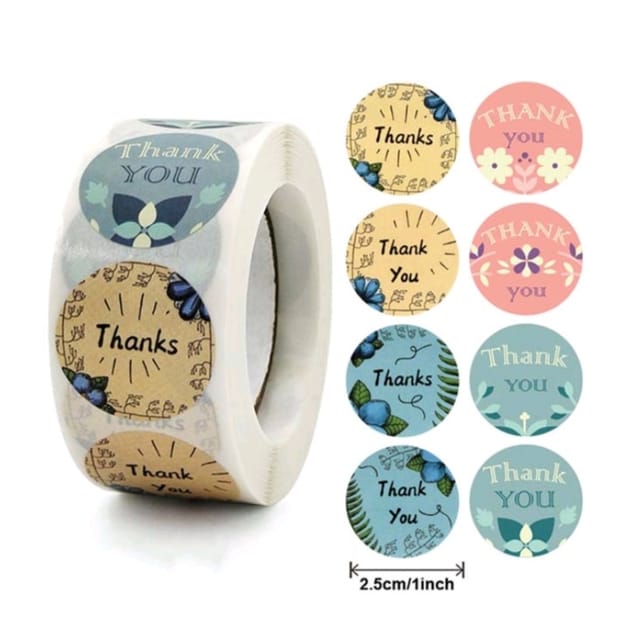 Thank You Stickers - cda392