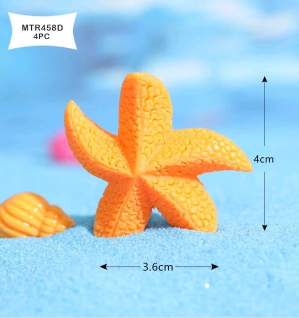 Miniature Sea Theme Design -  MTR458D - 4 pcs