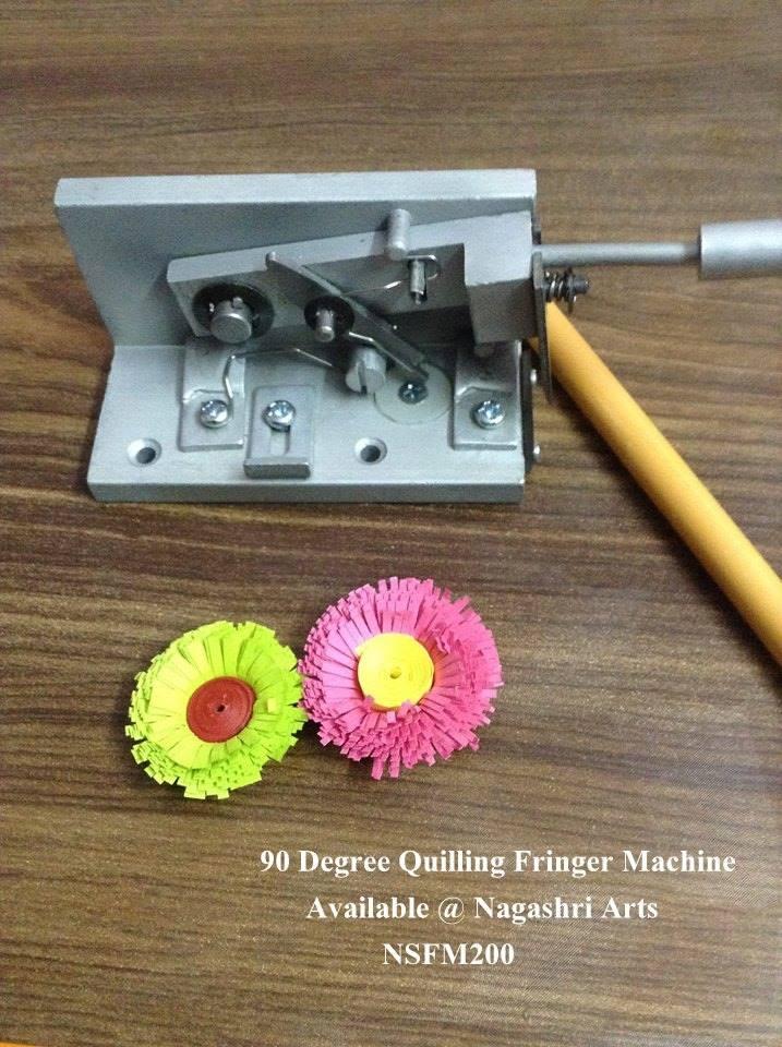 Quilling Fringer 90 Degree