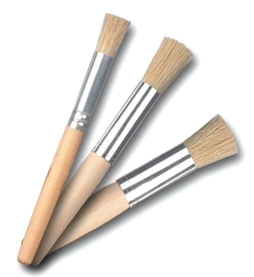 Stencil Brush - 3 pcs