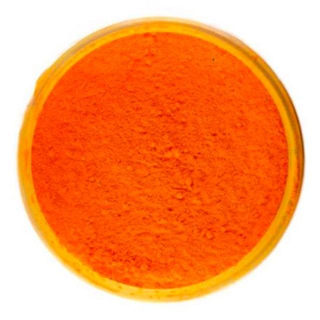 Fluorescent Color Powder - Bright Orange 15 Gms Jar