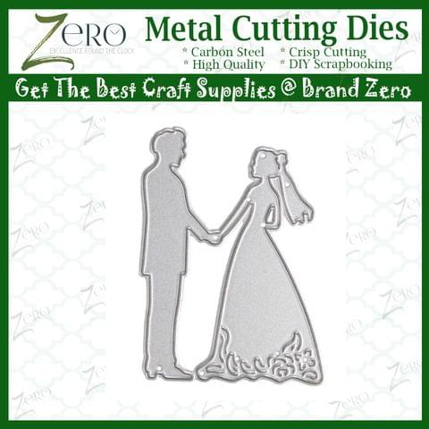 Brand Zero Die - Couple Metal Cutting Die 6.2 x 4.5 cm